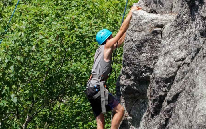 adults escape the daily grind on outdoor adventure in maine
